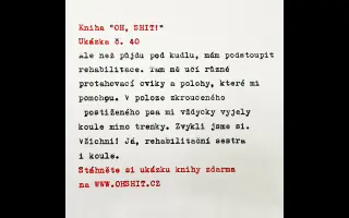 Vydejte se mnou knihu "OH, SHIT!" (zaručený budoucí bestseller)