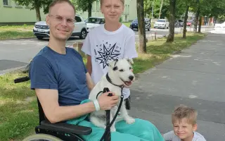 Pomoc pro Edu po vážném pádu – návrat k rodině a soběstačnosti