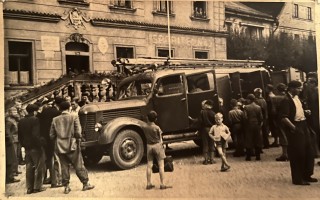 Sbírka na opravu motoru historického hasičského vozidla Praga RN