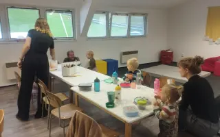 Vybavení nového zázemí Lesního klubu Lileška ve Zlíně
