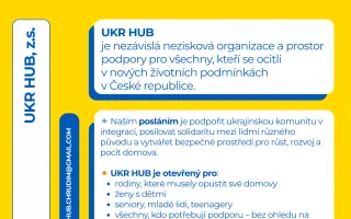 Podporuji UKR HUB – cesta k rovnováze v nové zemi