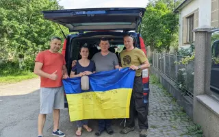 Pomoc se zajištěním SUV pro 65 samostatnou brigádu ozbrojených sil Ukrajiny