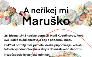 A neříkej mi Maruško - podpořte vznik divadelního projektu
