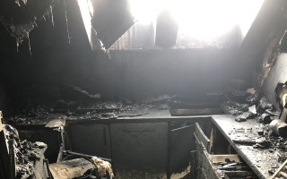 Požár domu na Jablonecku