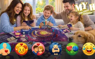 Podpořme rodinné vztahy. Interaktivní desková hra pro duševní zdraví dětí.