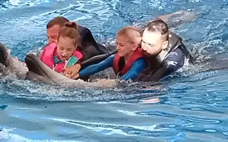 Delfinoterapie pro Teuška