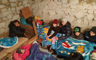 Hmotná pomoc pro matky s dětmi na Ukrajině
