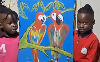 Podpora výtvarného vzdělávání dětí v Ugandě