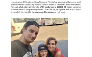 Pomoc po tragické ztrátě tatínka a partnera