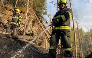 Dobrovolný hasič Vilém zachránil souseda, teď potřebuje pomoc on a jeho rodina