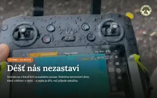 Vstáváme ve čtyři a hledáme srnčata dronem dřív než sekačka. Ale co za deště?