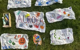 Vybavení tábora pro děti z dětských domovů