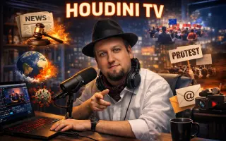 Podpořte nové studio Houdini TV