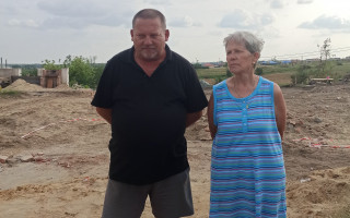Pomoc pro paní Šimčíkovou a jejího syna Jana Šimčíka, které zasáhlo tornádo