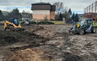 SK Ďáblice - výstavba tréninkového hřiště s umělým povrchem