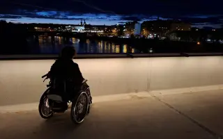 Nový vozík s pohonem pro Ivu - svoboda pohybu