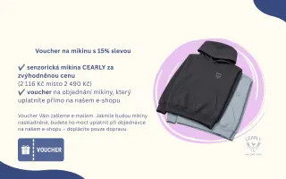 Podpořte vývoj první české senzorické mikiny CEARLY