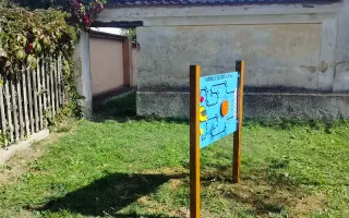 Dětské hřiště v mateřské škole Rochlov