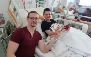 Dominickova cesta za zdravím: Bezpečné auto pro statečné srdce