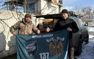 Dvojnásobná pomoc - Pickup pro Ukrajinu/ Double Support – a Pickup for Ukraine