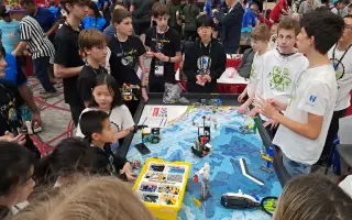 S robotem až za oceán - každá kostička se počítá!