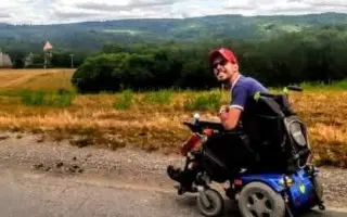 Nový elektrický vozík pro Ondřeje