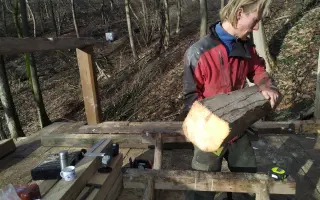 Ovčín pro zachráněné ovce a kozy v Motýlím království