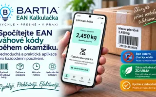 EAN kalkulačka už funguje. Pomozte nám ji dostat na Google Play
