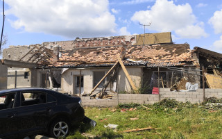 Pomoc rodině Novosadových, kteří při tornádu přišli o střechu nad hlavou