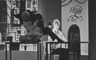 Taneční představení The Best Minds na motivy básně Kvílení Allena Ginsberga