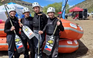 Srdce na vodě, holky v Argentině - Pošli nás na MS v raftingu