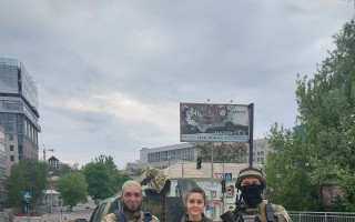 Alina Strižičenko. Vojačka, která chrání Charkov