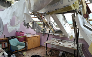 Pomoc rodině Talábových v Hruškách - tornádo jim zdevastovalo dům