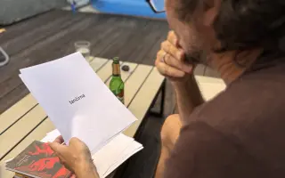Vydejte se mnou novou knihu poezie Tančírna