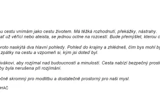 MEDITATIVNÍ KŘÍŽOVÁ CESTA V OBOŘE