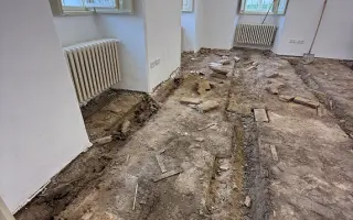 Záchrana charitního střediska v Maršovicích před dřevomorkou