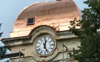 POMOZTE NÁM DOKONČIT OPRAVU VĚŽE KŘIŠŤÁLOVÉHO CHRÁMU