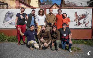 Nový domov pro orlici Gaiu v Třeboňské záchranné stanici