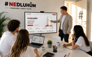 #NEDLUHŮM – Budujeme online systém odborné pomoci lidem v dluhové pasti