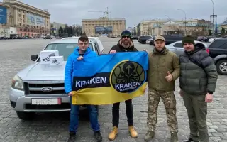 Sanitka pro ukrajinské hrdiny