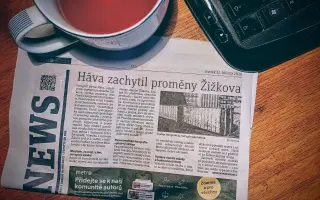 Žižkov teď - fotografická publikace mapující proměny Žižkova posledních let
