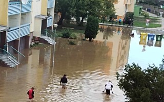 Pomoc lidem postiženým povodněmi na Opavsku