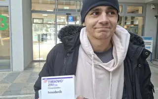 Pomohli jste Oldovi získat šanci v boji s chondrosarkomem