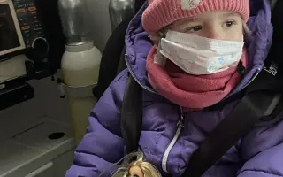 Zatímco jiné děti rozbalovaly dárky, Emmička podstoupila svou první chemoterapii