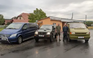 Dvojnásobná pomoc - Pickup pro Ukrajinu/ Double Support – a Pickup for Ukraine