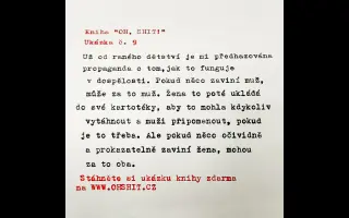 Vydejte se mnou knihu "OH, SHIT!" (zaručený budoucí bestseller)