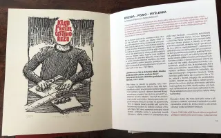 Podpořte vydání monografie grafika Petra Palmy