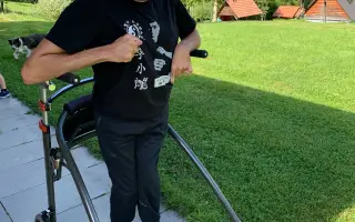 Dřina a radost v jednom - rehabilitace pro Prokopa