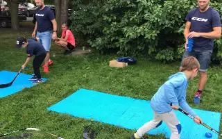 Zimní stadion v Dobříši - umělý povrch, inline hokej, hokejbal, florbal.