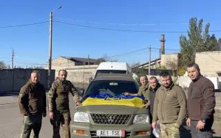 Dvojnásobná pomoc - Pickup pro Ukrajinu/ Double Support – a Pickup for Ukraine